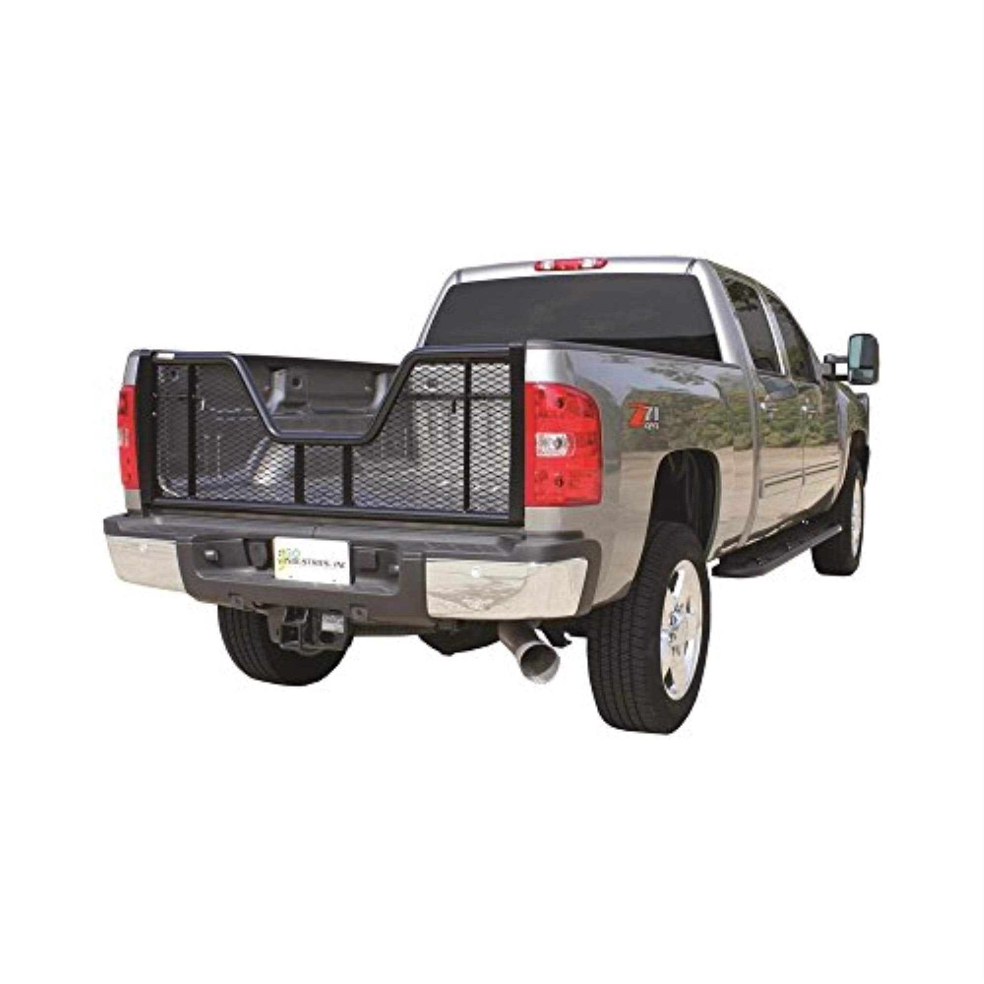 Air Flow Go Industries Inc. 6673B Tailgate, Black Painted V Style, for Select Dodge Trucks