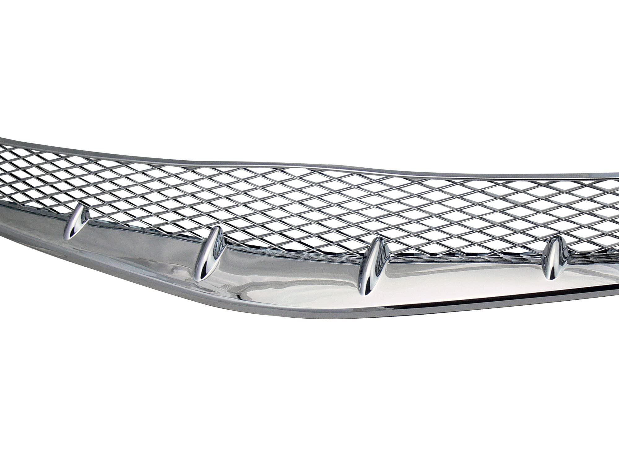 7149144 Armordillo USA Mesh Grille Fits 2006-2008 Honda Civic Coupe-Chrome