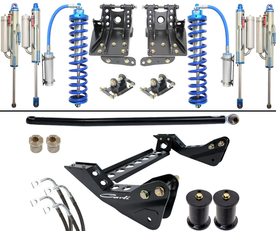 2.5 Carli Coilover/Bypass Package, 4.5” Lift, 2008-10 Ford F250/F350, 4x4