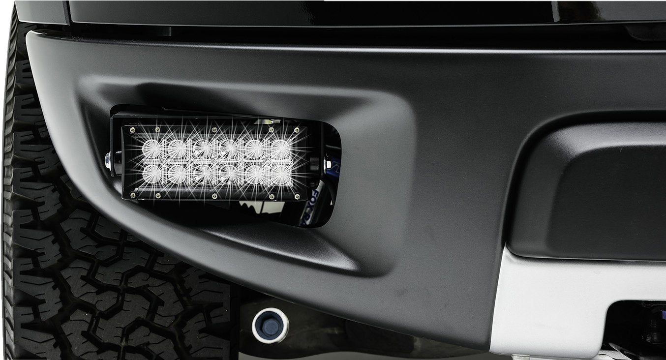 ZROADZ Black Z325651-KIT Front Bumper LED Light Bar KIT 2010-2014 FORD F150-RAPTOR