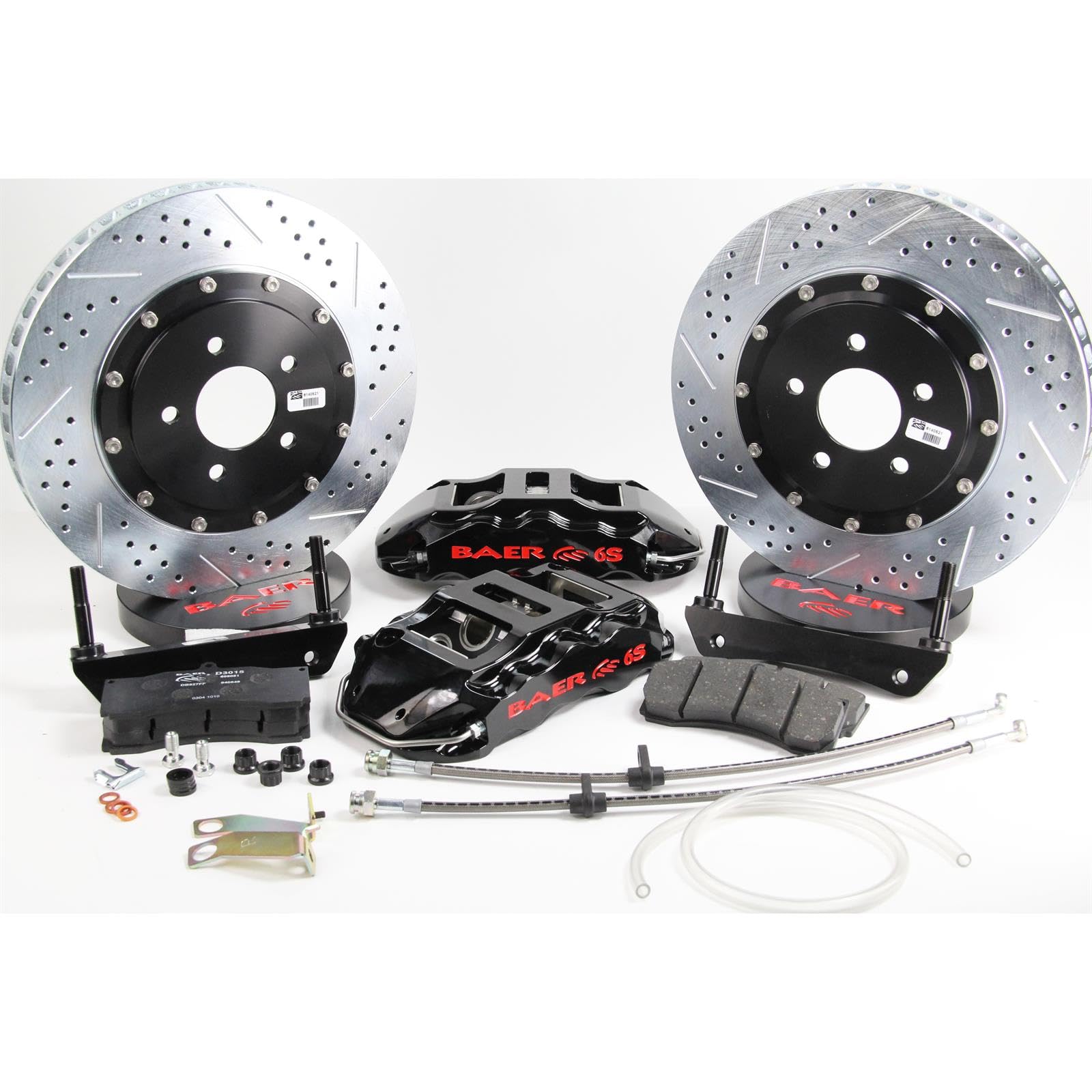 14" Ext+ Brake Sys Frt Blk Baer Brakes 03-07 350Z (4391001B)