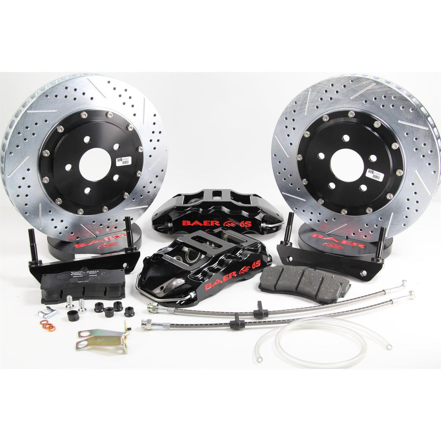 14" Ext+ Brake Sys Frt Blk Baer Brakes 03-07 350Z (4391001B)