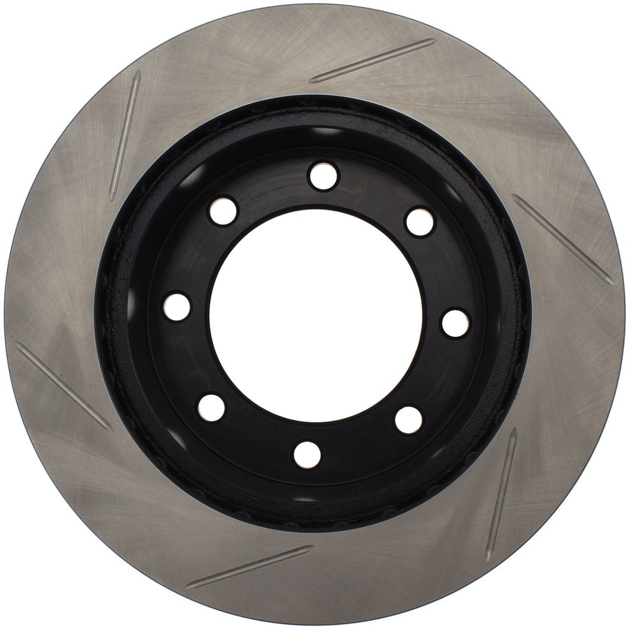 Front Right StopTech 126.65086SR Automotive Replacement Sport Slotted Disc Brake Rotor Fits Select 2000-2005 Ford Excursion, 2001-2004 Ford F-250, 1999-2004 Ford F-250 Super Duty, 1999-2004 Ford F-350 Super Duty