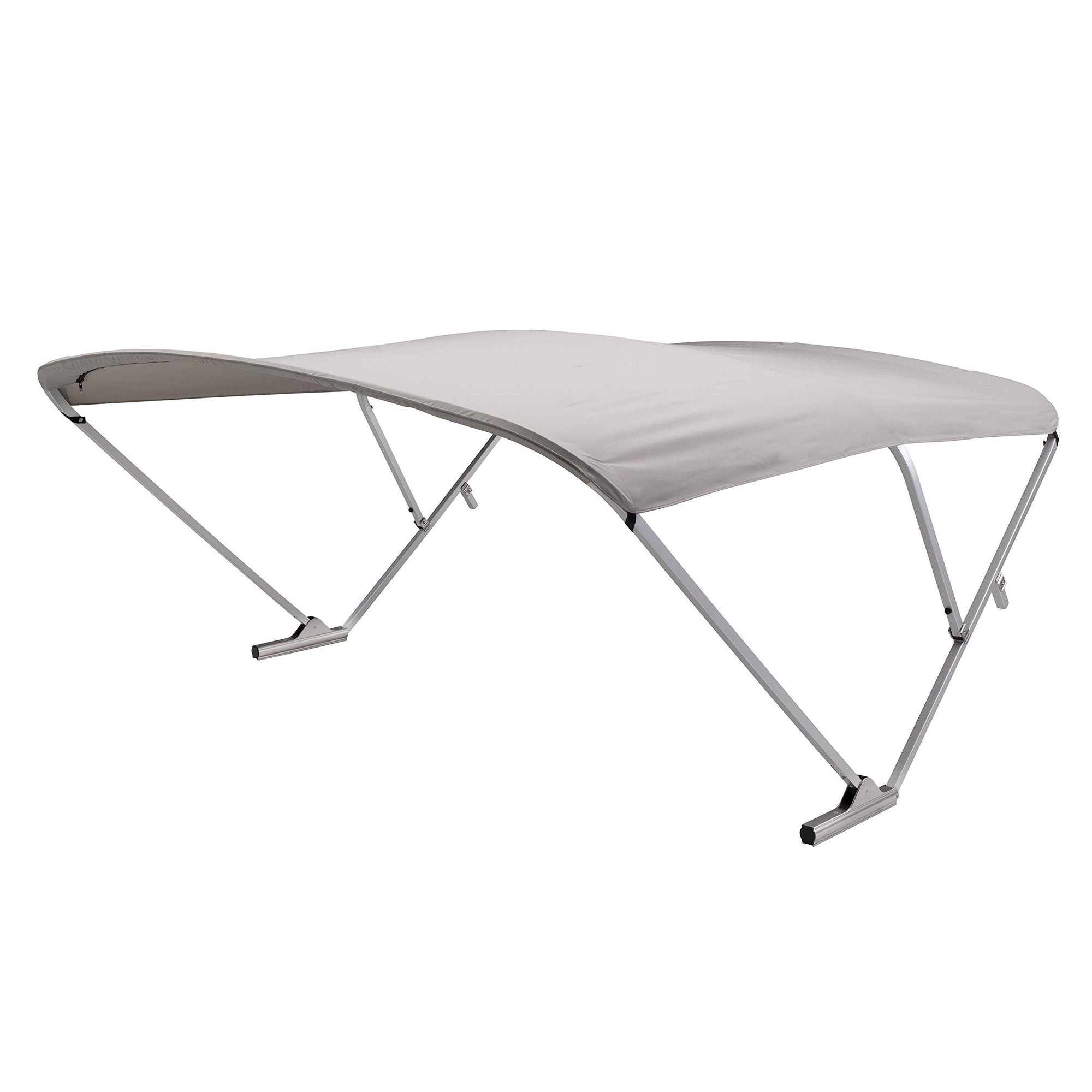 Power Bimini Replacement SureShade Canvas with Zippered Pockets | Gray Fabric