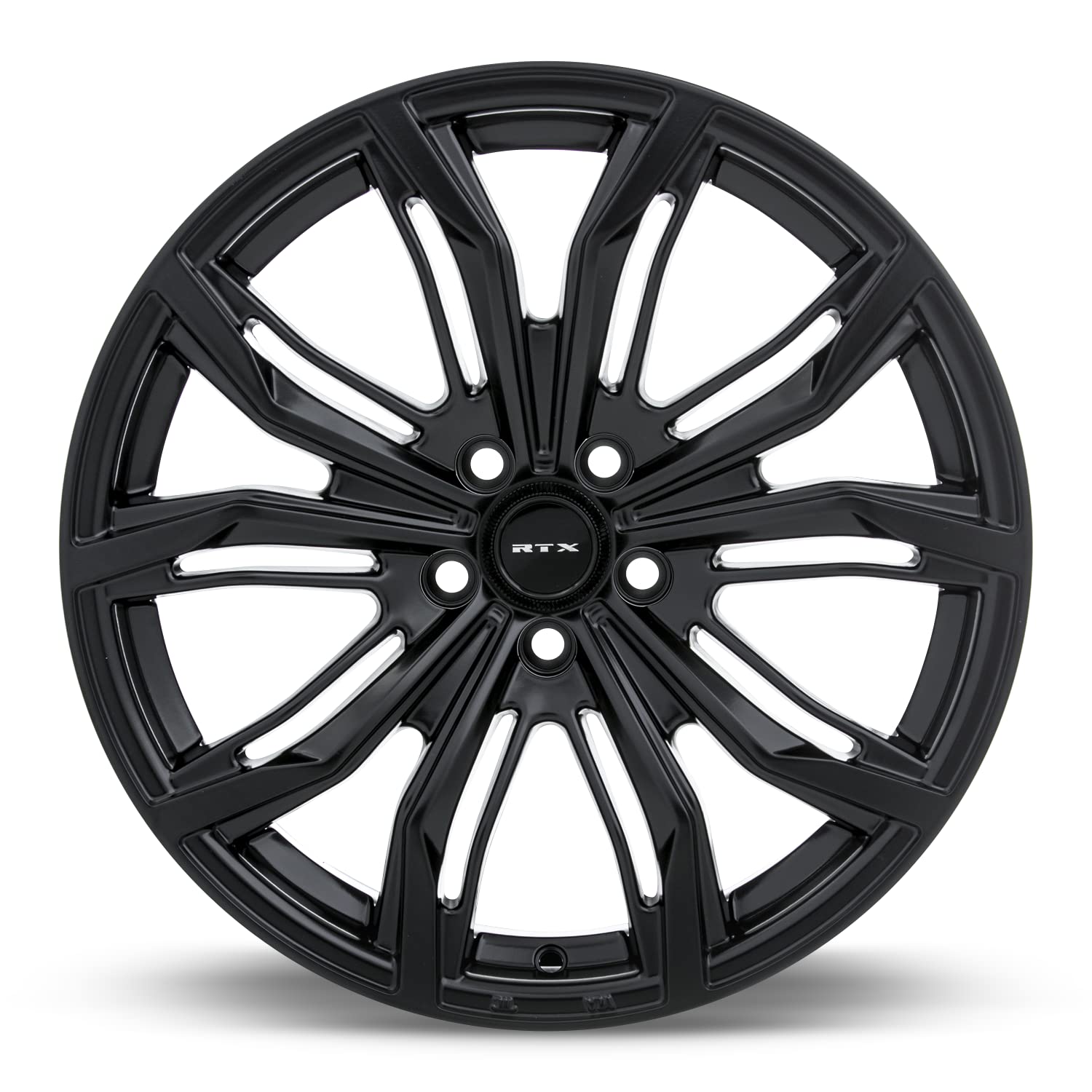 083063, RTX®, Satin Black Black Widow, 18x8 5x100 ET40 CB73.1