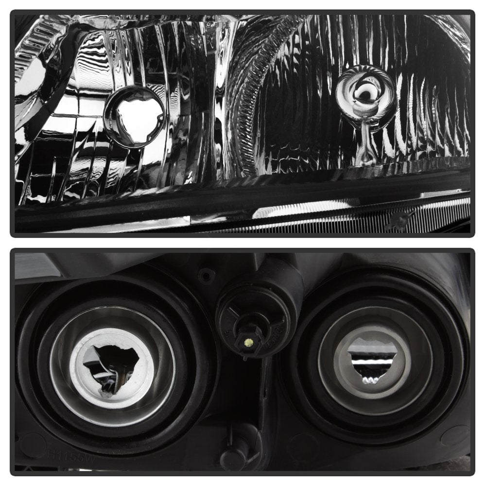 Crystal Xtune Headlights (HD-JH-NA07-AM-SSM-BK)
