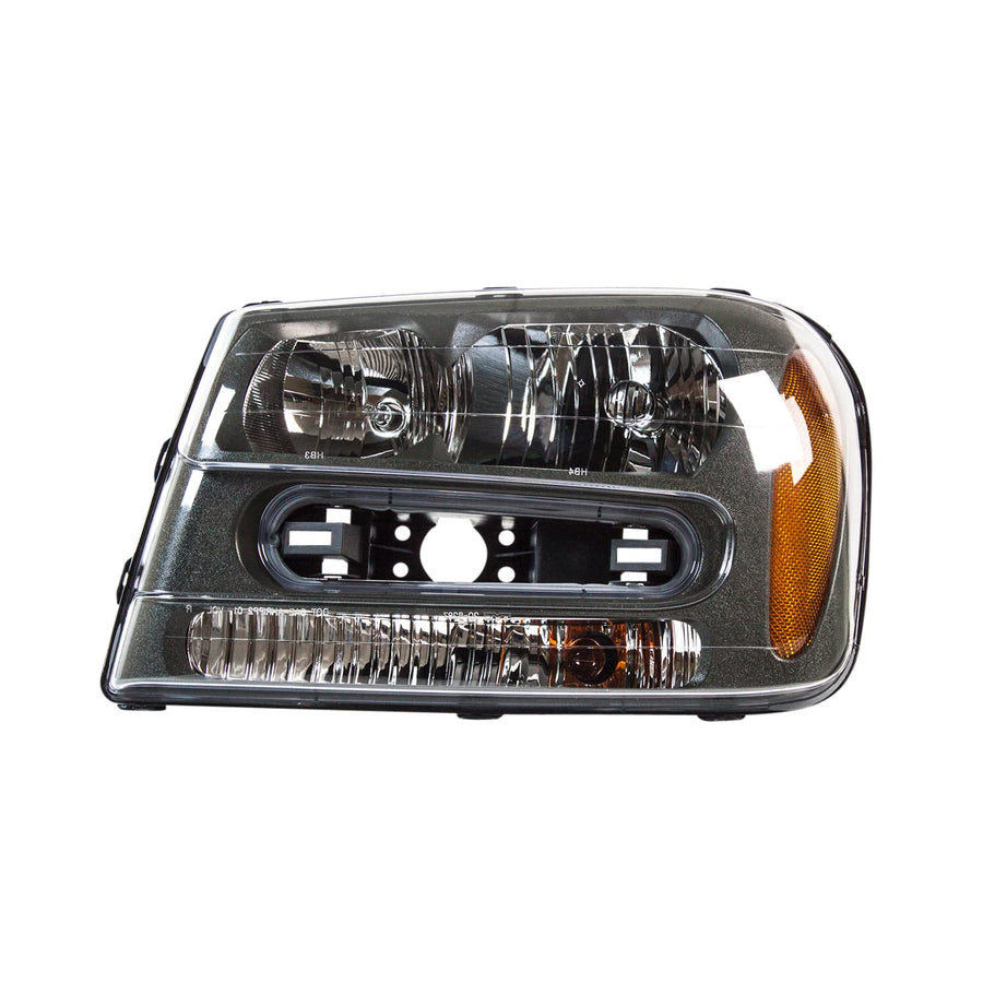 Left TYC Headlight Assembly Compatible with 2002-2009 Chevrolet Trail Blazer