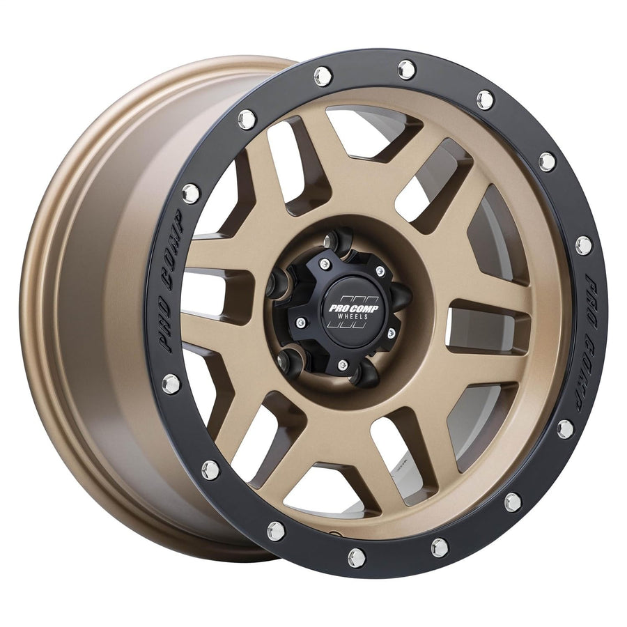 Pro Comp PHASER Alloys 17X9 5X127 4.76-6mm MATTE BRONZE WITH BLACK LIP - PXA9641-7973