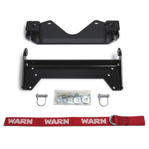 Front WARN 93820 Plow Mounting Kit, Fits: Honda Pioneer 1000, Black