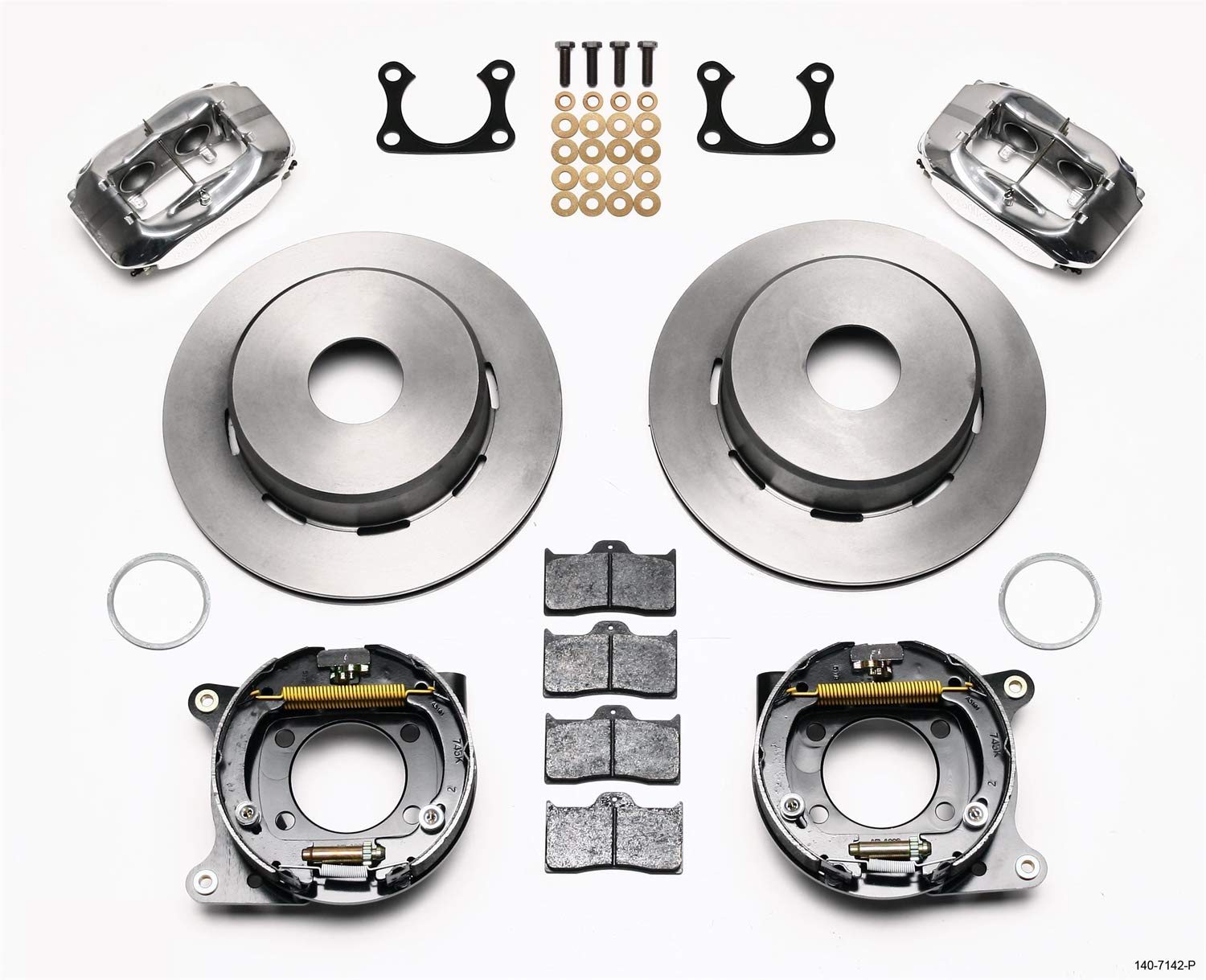 P/S Park Brake Kit, FDLI Polished