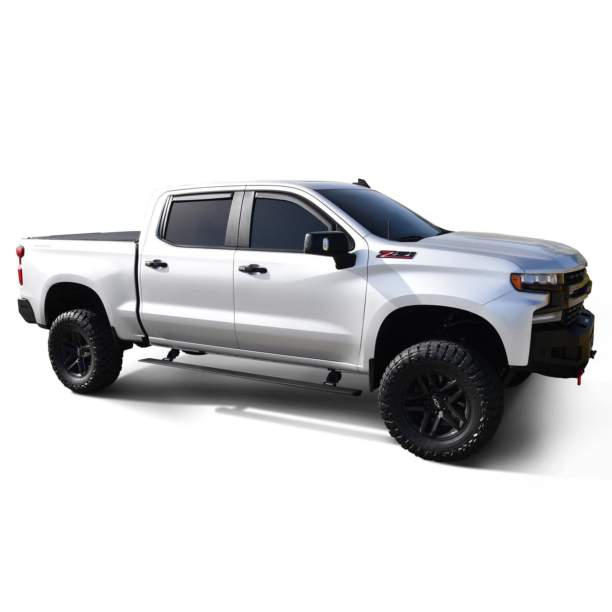 Westin Pro-e 29-24135 Electric Running Boards fits 2019-2023 Silverado Sierra 1500 2500 3500 Crew Cab Textured Black 1 Pair