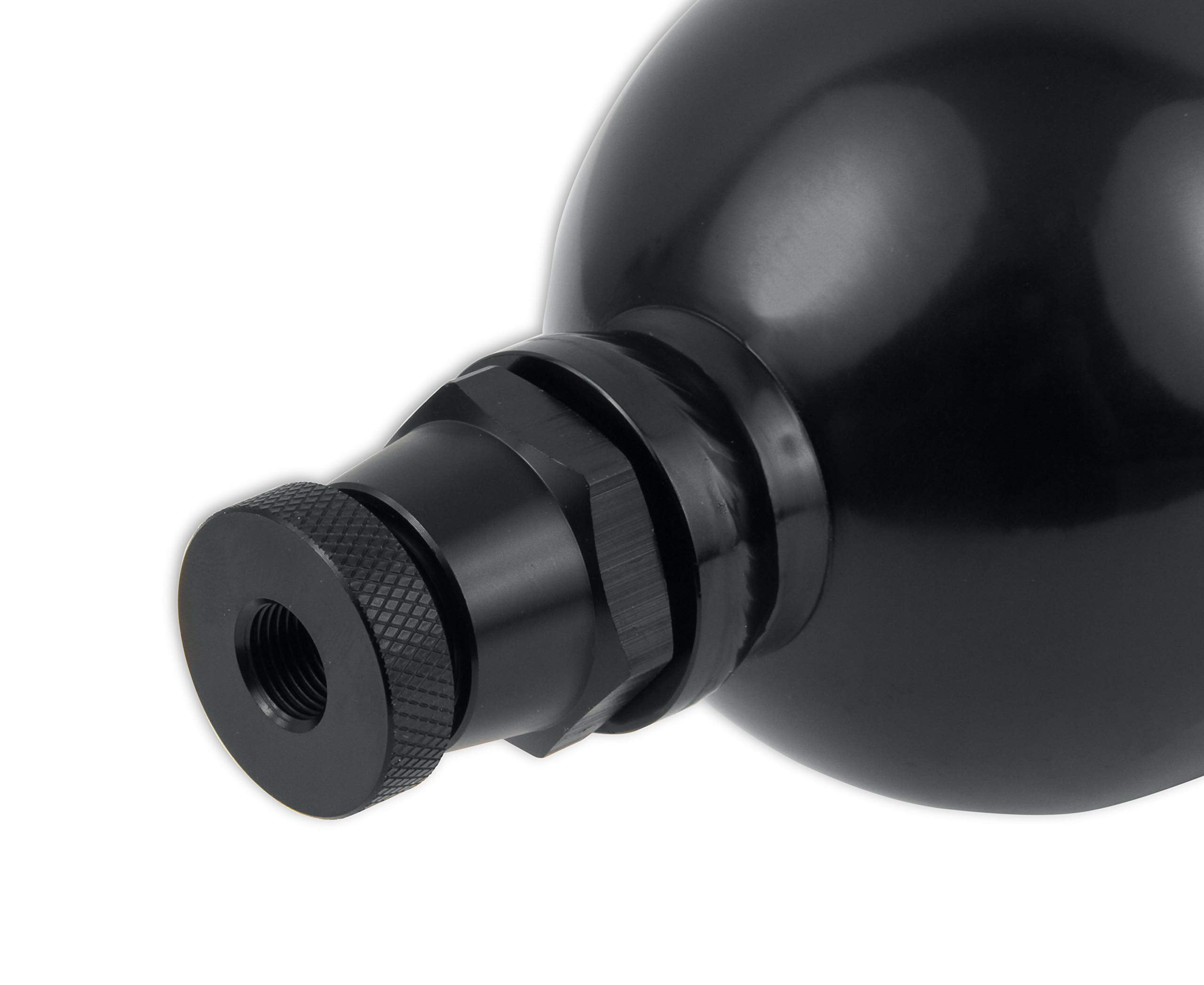 Catch Can Earl's W/An O-Ring Inlet & Filter-Blk