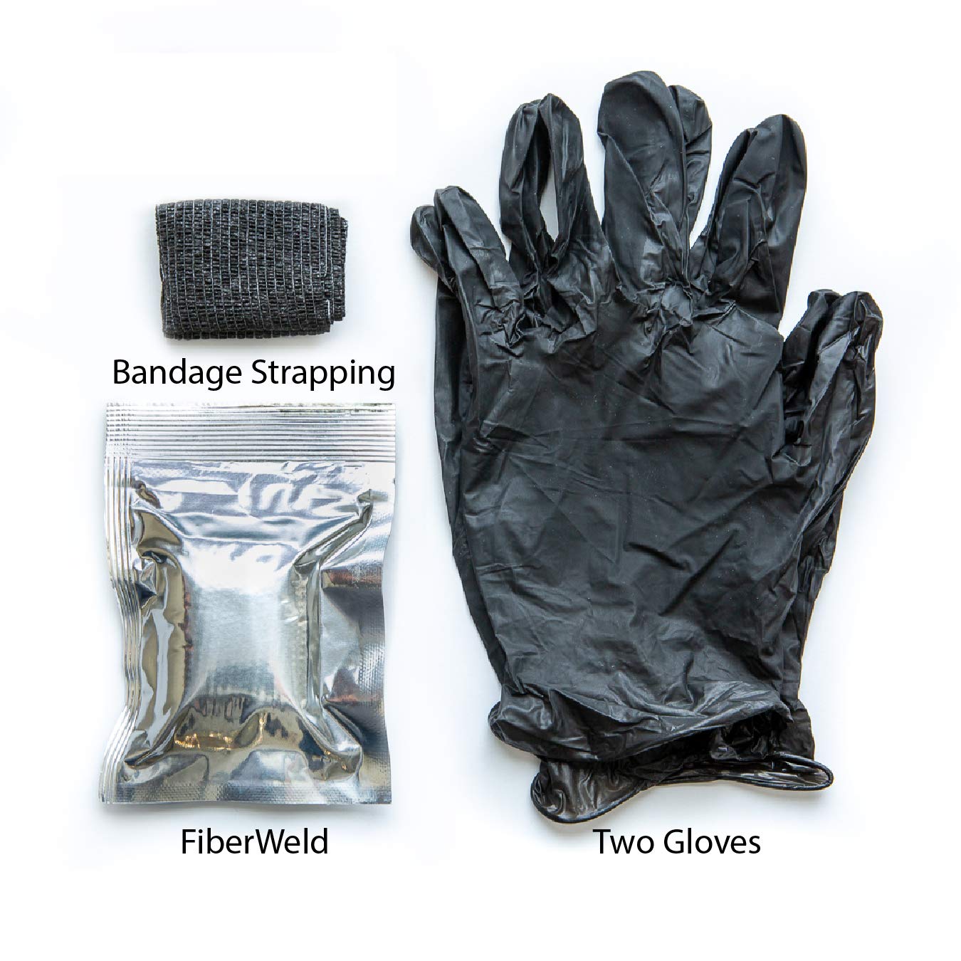 FiberWeld J-B Weld 38237 2 in. W x 36 in. L Automotive Repair Cast Kit, Black