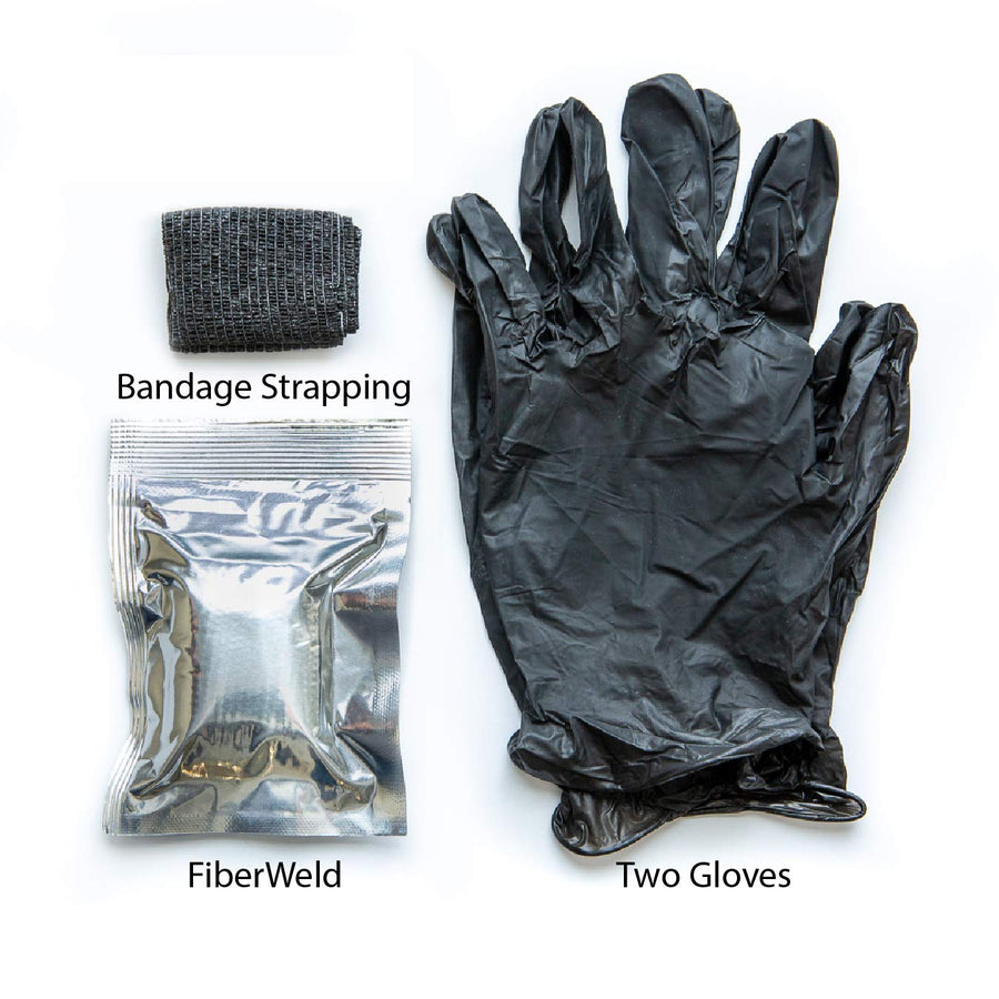 FiberWeld J-B Weld 38237 2 in. W x 36 in. L Automotive Repair Cast Kit, Black