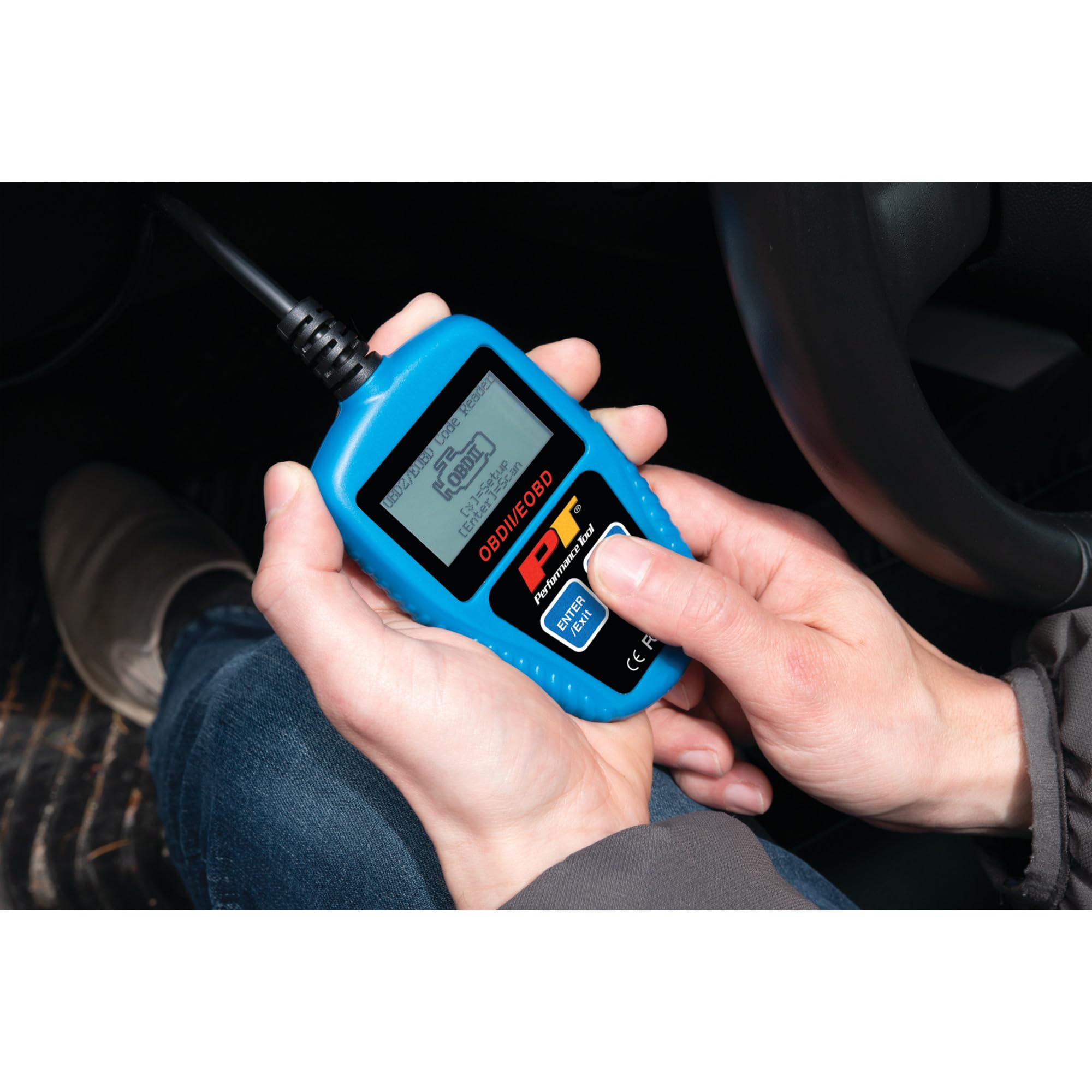 Universal Performance Tool W2976 Multilingual CAN OBDII Scanner Tool (for Check Engine Light, Diagnostics & Emission Readiness Status)