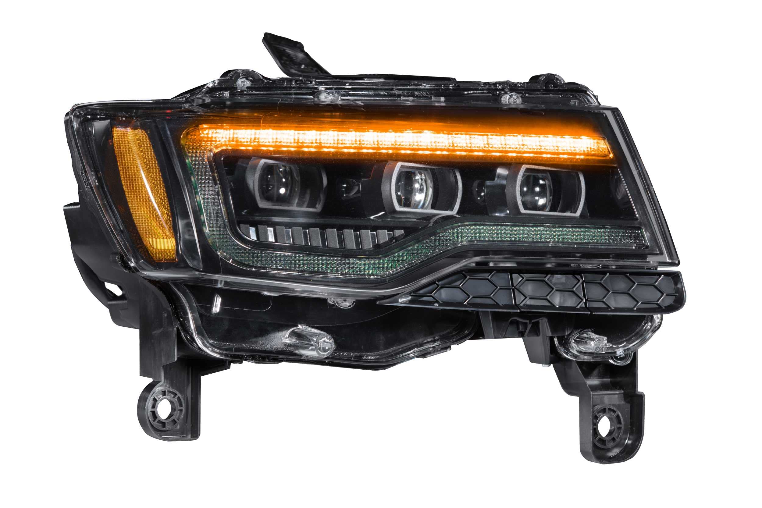 Jeep Grand Cherokee Morimoto XB LED Headlights Fits 14-21, Plug and Play Headlight Assemblies (LF278)