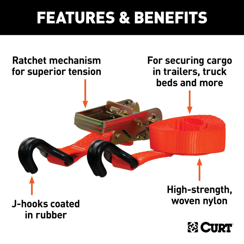 Ratchet Strap CURT Manufacturing 83026