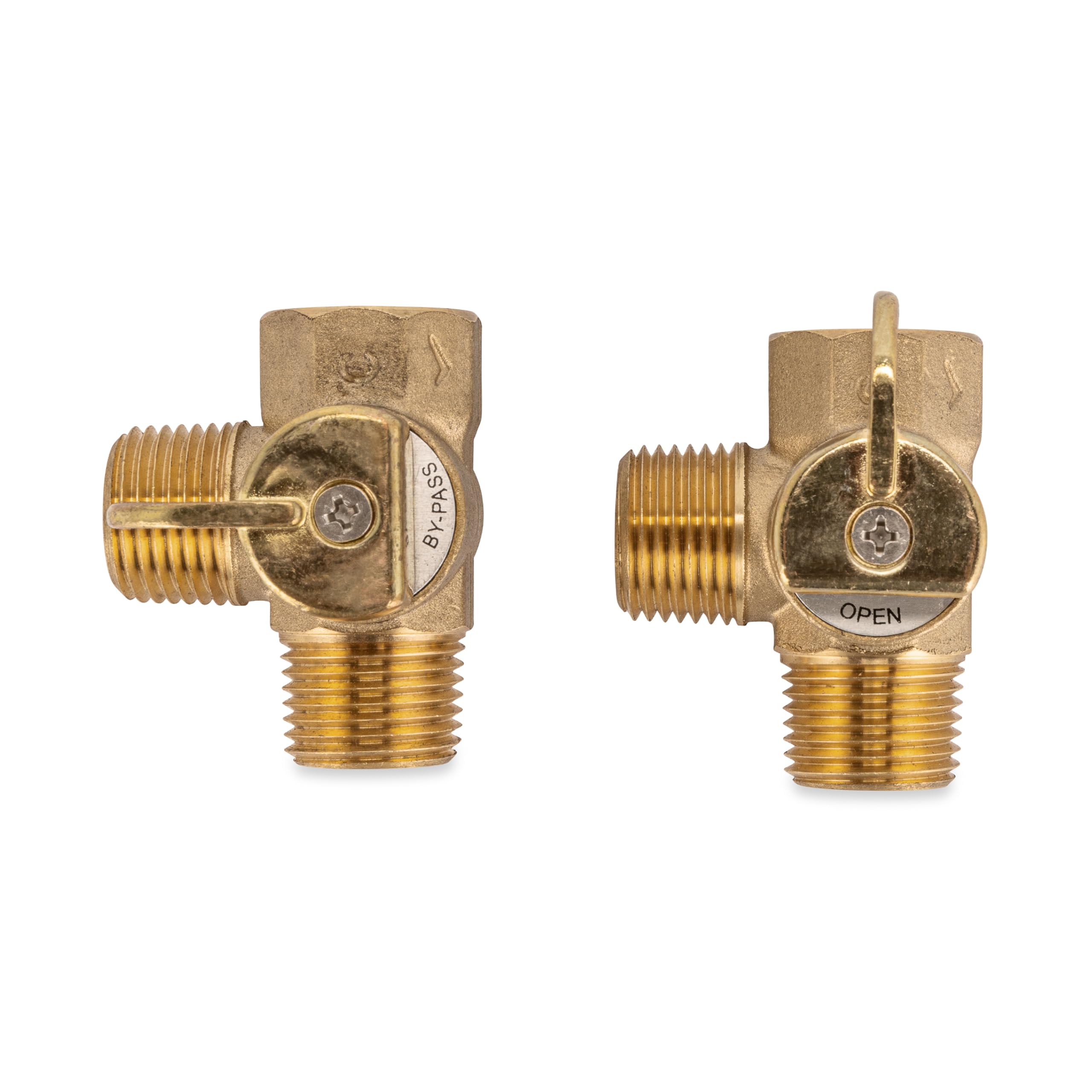 Camco Water Heater RV By-Pass Kit - Features 12-Inch Nylon Reinforced Hose & Durable Brass Valves - Essential RV Winterization Tool - Compatible with 10 Gallon Tanks (35963)