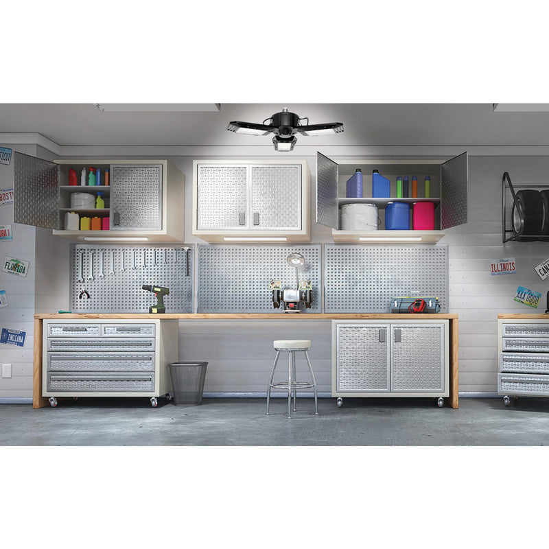6500+ Lumen Performance Tool W2284 - Energy Efficient LED Ceiling Light for Standard E26 Sockets, Instant On, Dimmable for Indoor Use