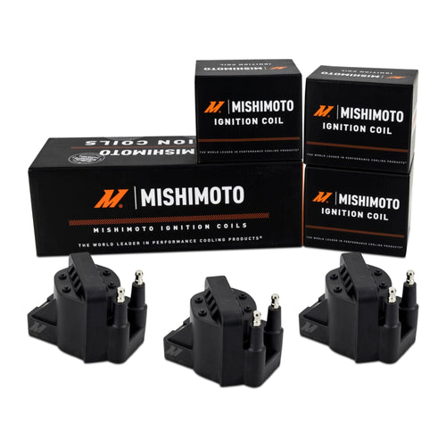 Mishimoto Coil Pack Ignition, Compatible with Buick Century V6, 1985-2005, Set of 3