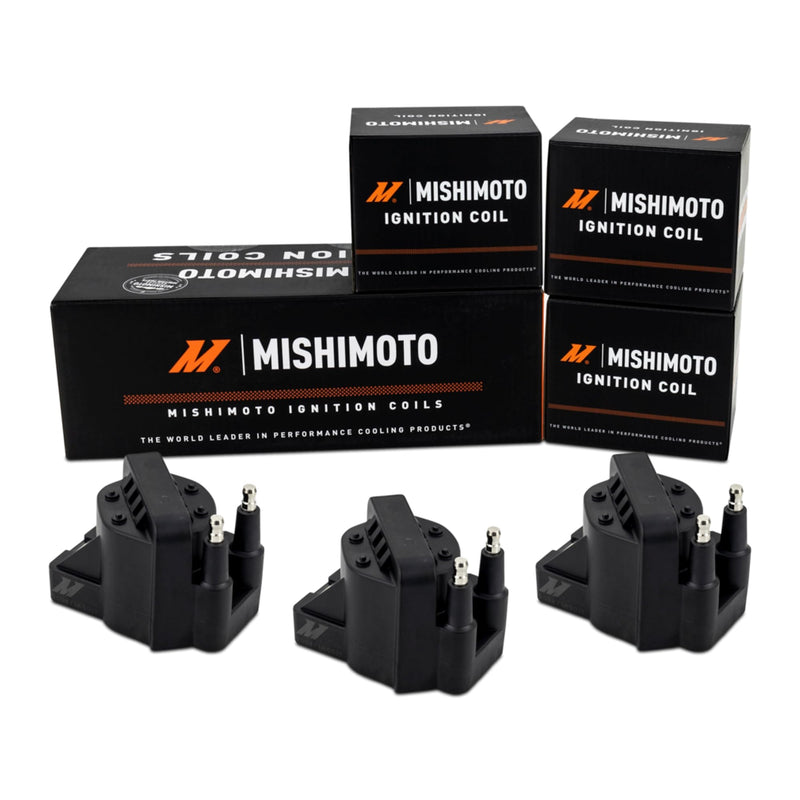 Mishimoto Coil Pack Ignition, Compatible with Buick Century V6, 1985-2005, Set of 3