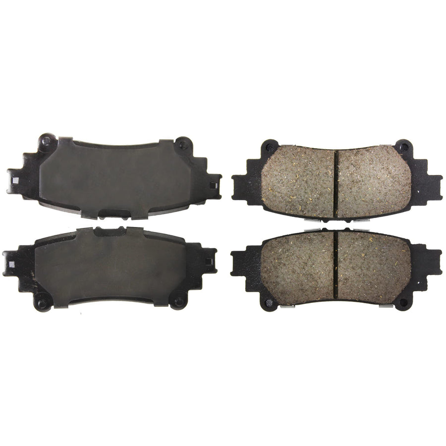 Centric Posi Quiet 105.13910 Premium Ceramic Disc Brake Pad Set For Select Toyota and Lexus Model Years
