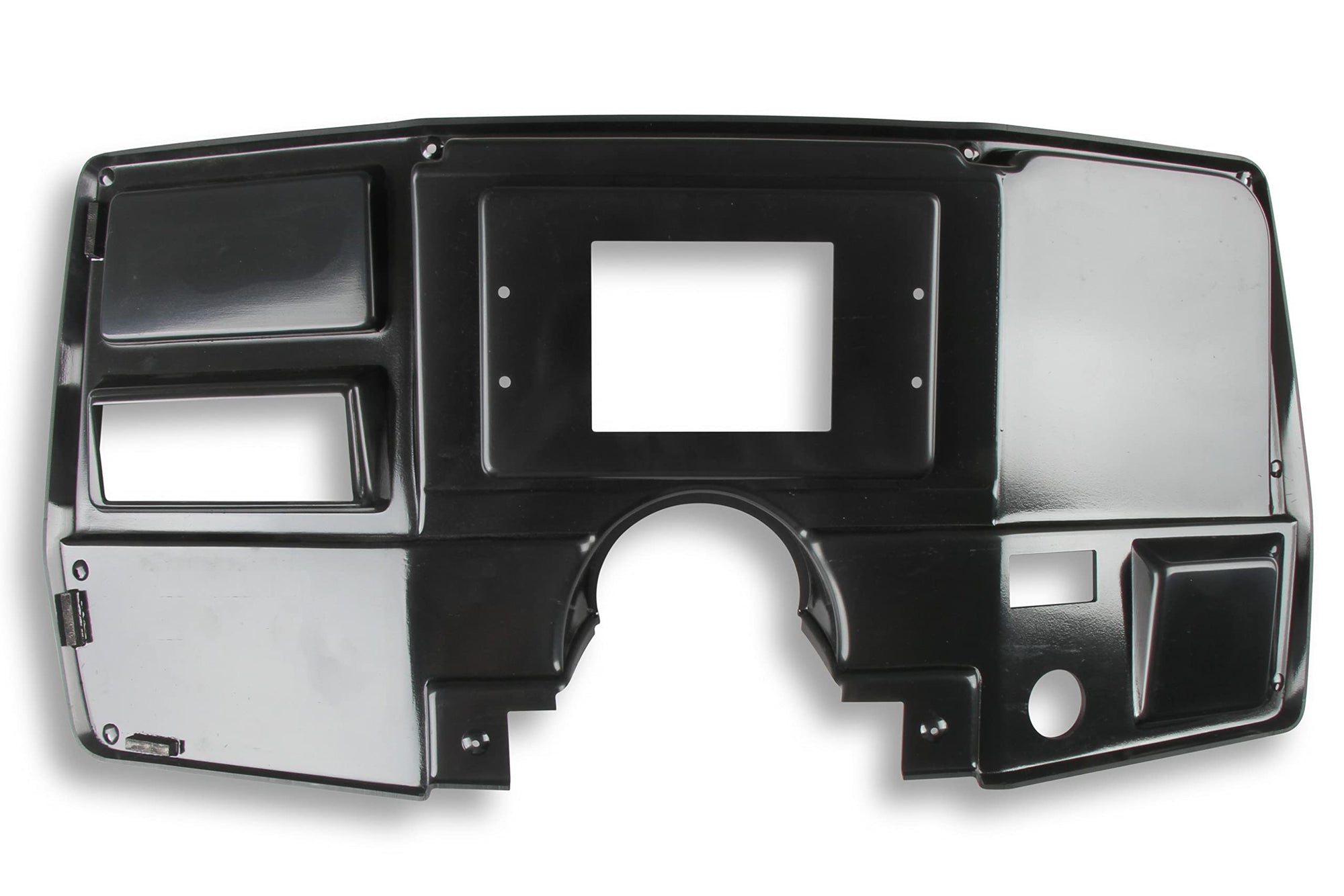 Dash Bezel Holley EFI 553-310 - No A/C Vents- Black