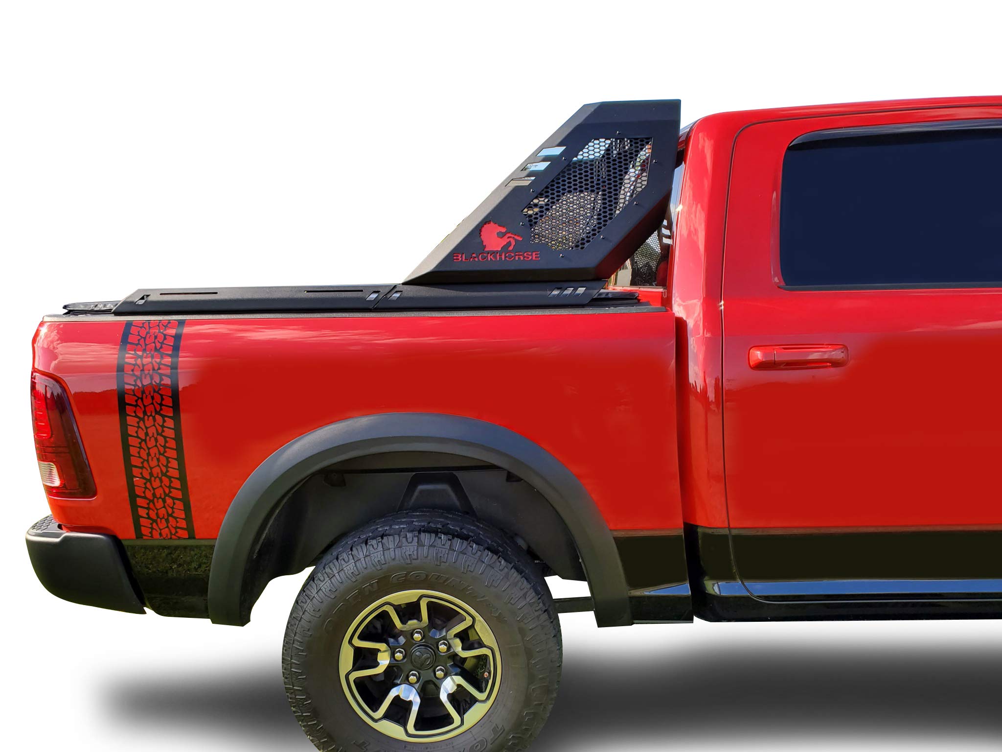 Vigor Roll Bar Black Horse Off Road Modular Compatible with 07-23 Silverado 1500|2007-2023 GMC Sierra 1500,Toyota Tundra-VIRB02B|2009-2010 Dodge Ram1500|2011-2023 Ram1500|2009-2023 Ford F-150