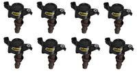 SuperCoil ACCEL 140033EK-8 Ignition Coil - Black, 8-Pack