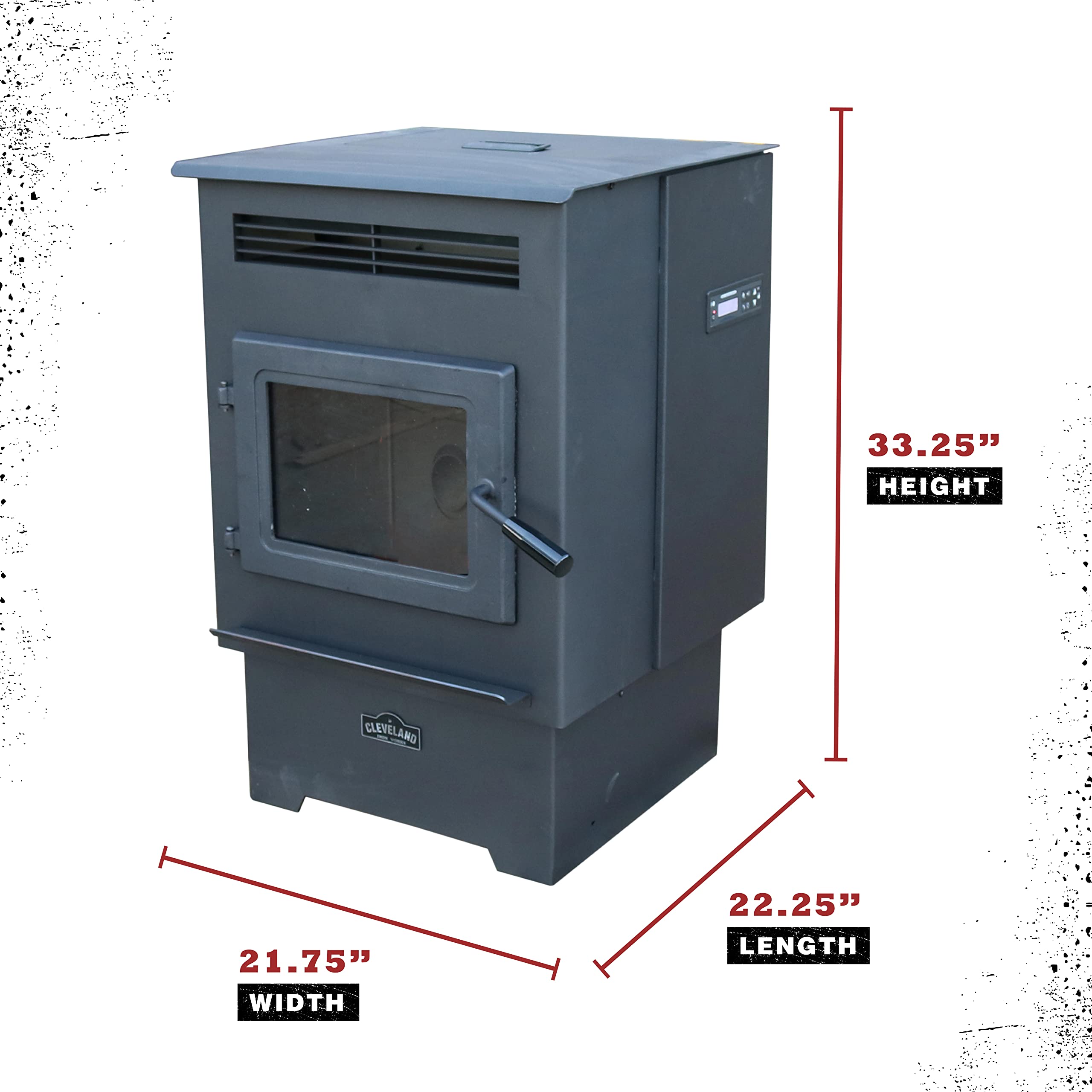 60lb Medium Pellet Stove Hopper