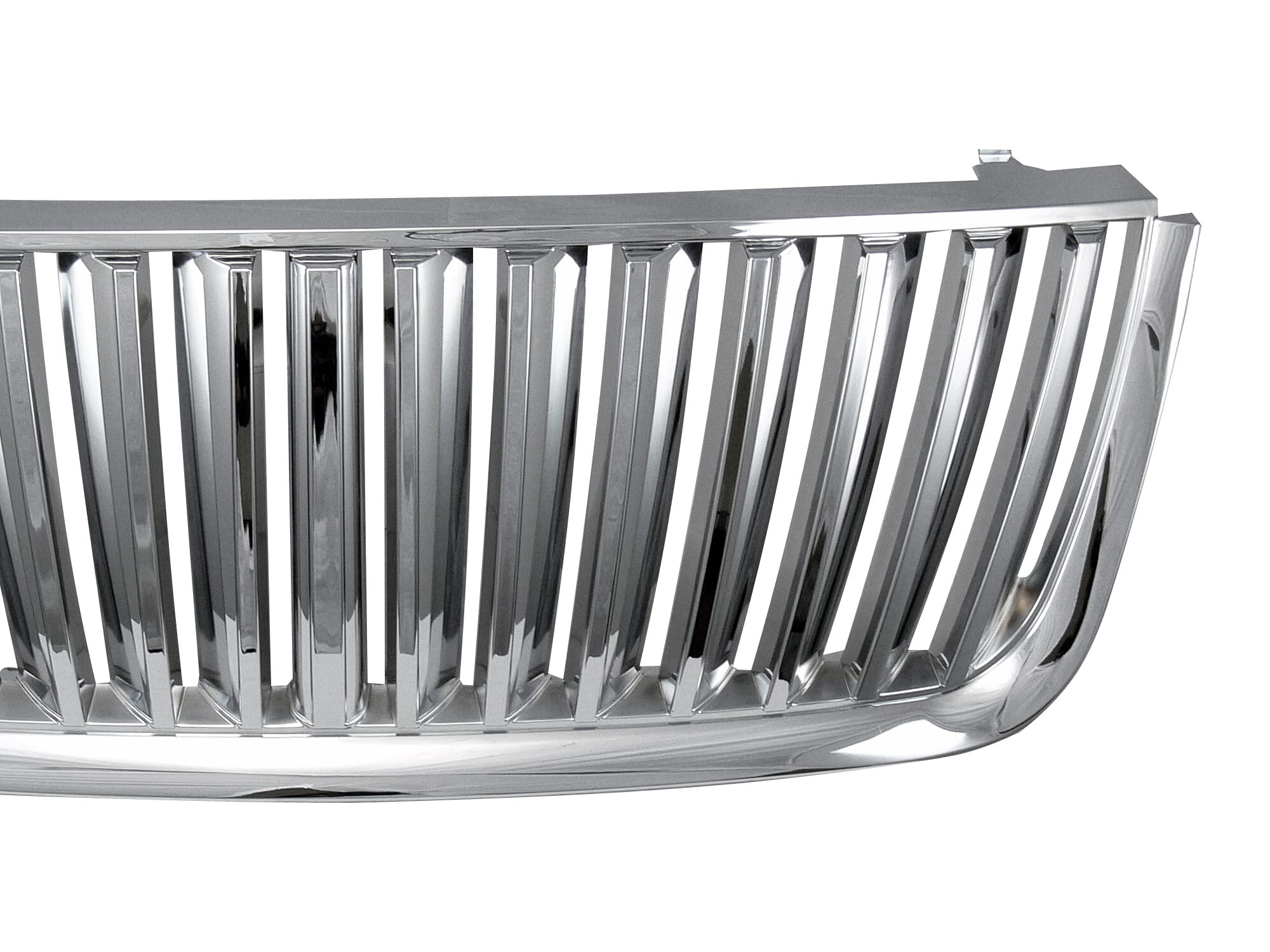 Vertical Grille Armordillo USA Fits 2003-2006 Ford Expedition-Chrome