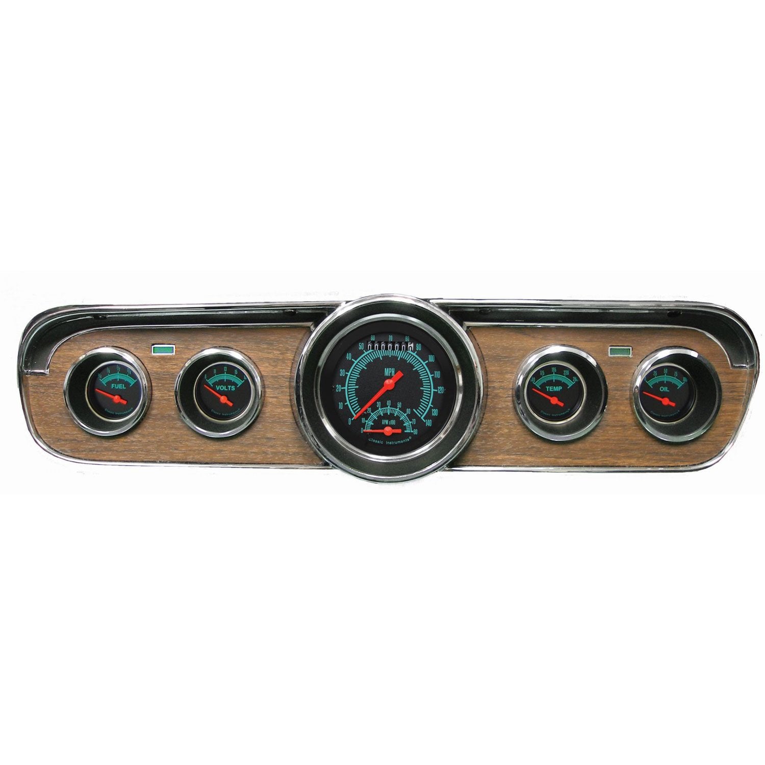 MU65GS35 Classic Instruments G/Stock Gauge Set with Tachometer Fits 1965-1966 Mustang