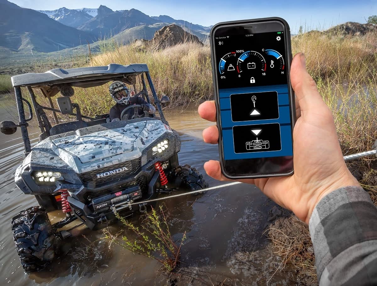 Wireless HUB Receiver WARN 103940 and Phone App - for AXON Winches