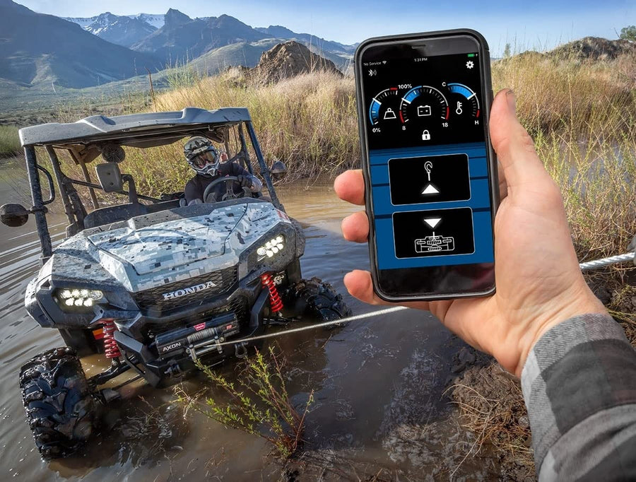 Wireless HUB Receiver WARN 103940 and Phone App - for AXON Winches