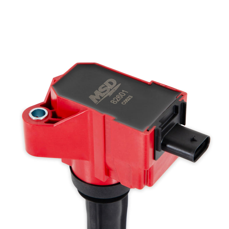 Ignition Coil MSD 82601 - Red - 3-Pin Connector - Each