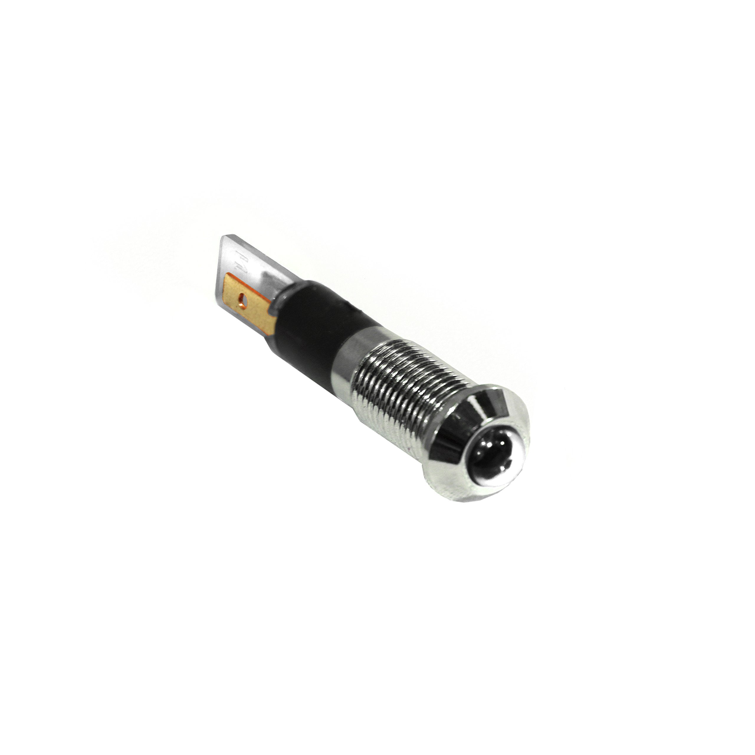 Indicator Light Race Sport RS8MMW with Flush Mount (LED 8mm lock seal mounting - White)
