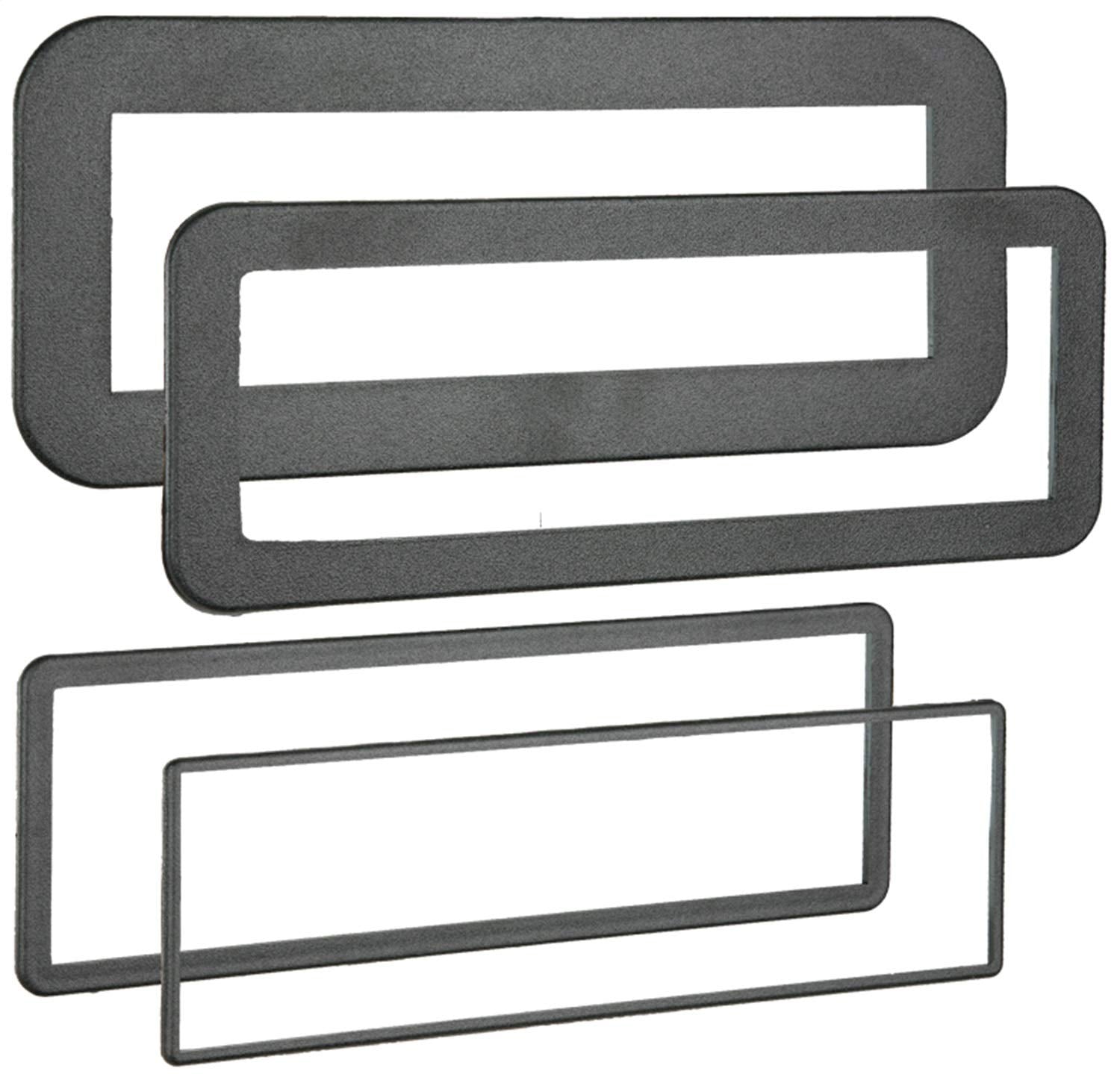 Metra 89-30-0900 Electronics Single-DIN Trim Rings, 4 Pack