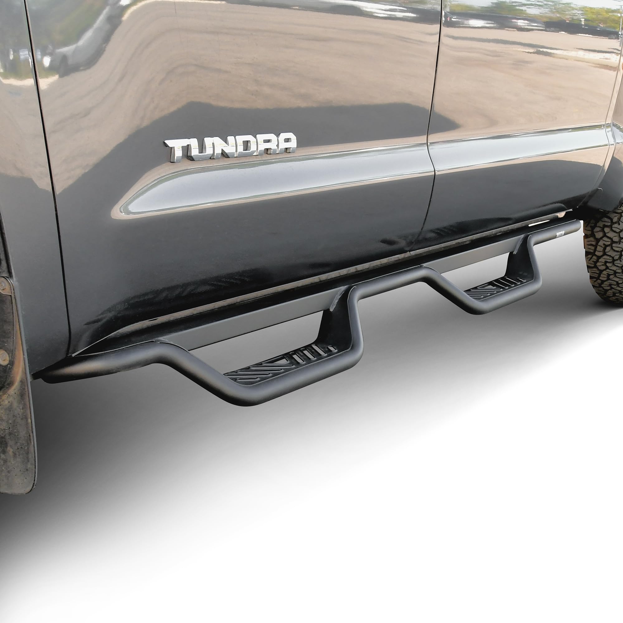 Westin Black Outlaw Drop Nerf Step Bars 20-13255 fits 2007-2021 Tundra CrewMax 1 Pair