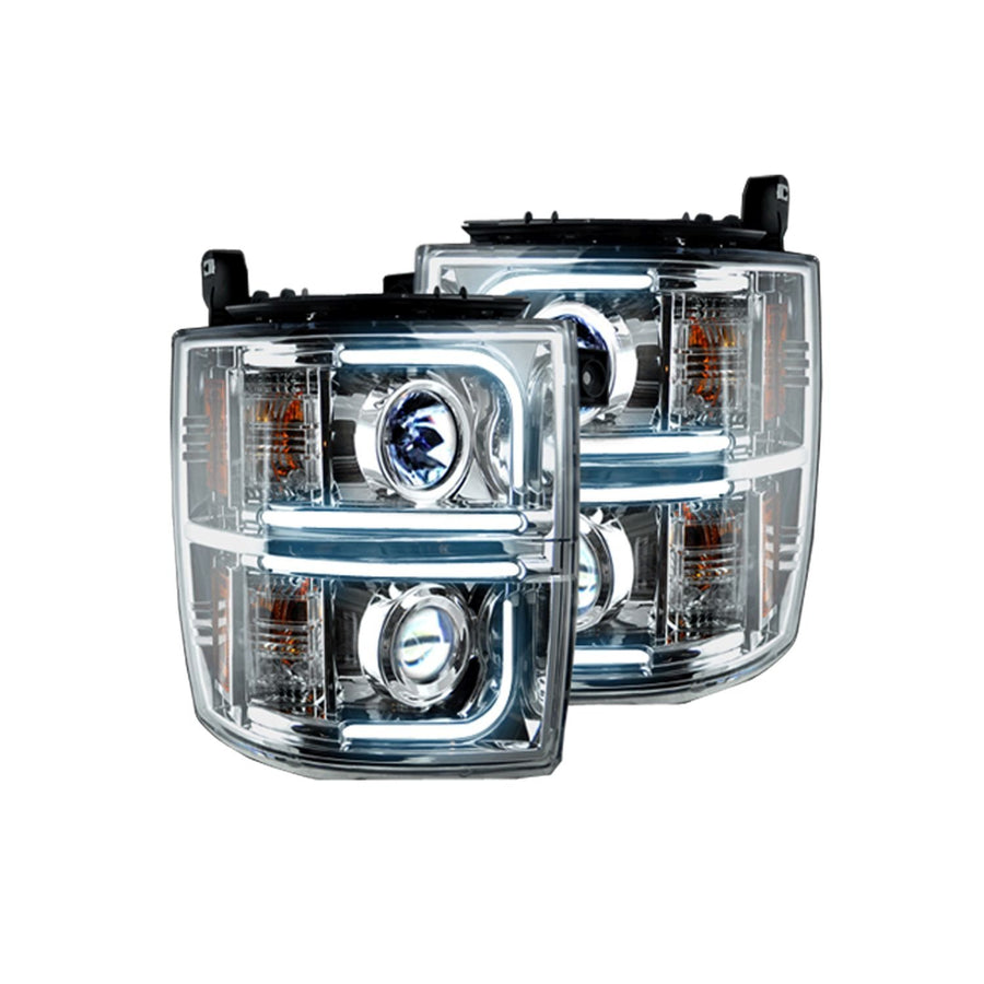 Projector Headlights Recon Truck Accessories 264296CLC fits Chevrolet Silverado 2500 HD