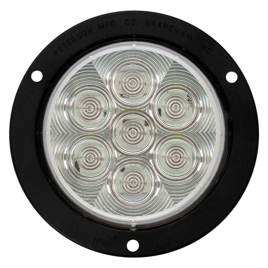 V824KC-7 Peterson Manufacturing LED Back Up Light (Round, Fling MNT, Kit, 4"), 1 Pack