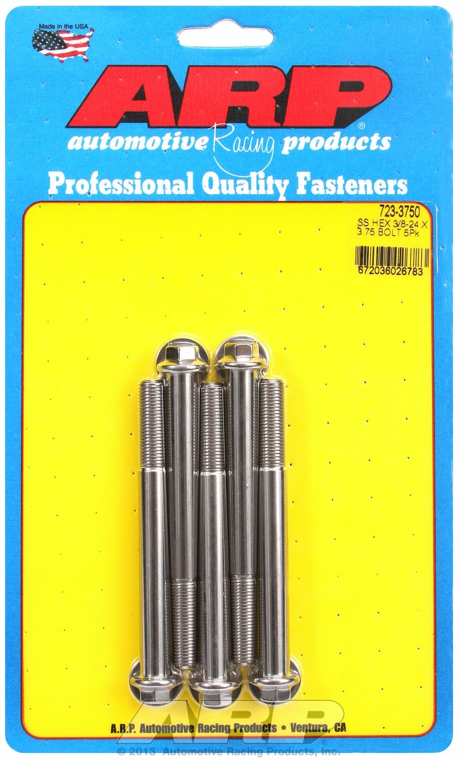Hex Bolt ARP (723-3750), Stainless Steel