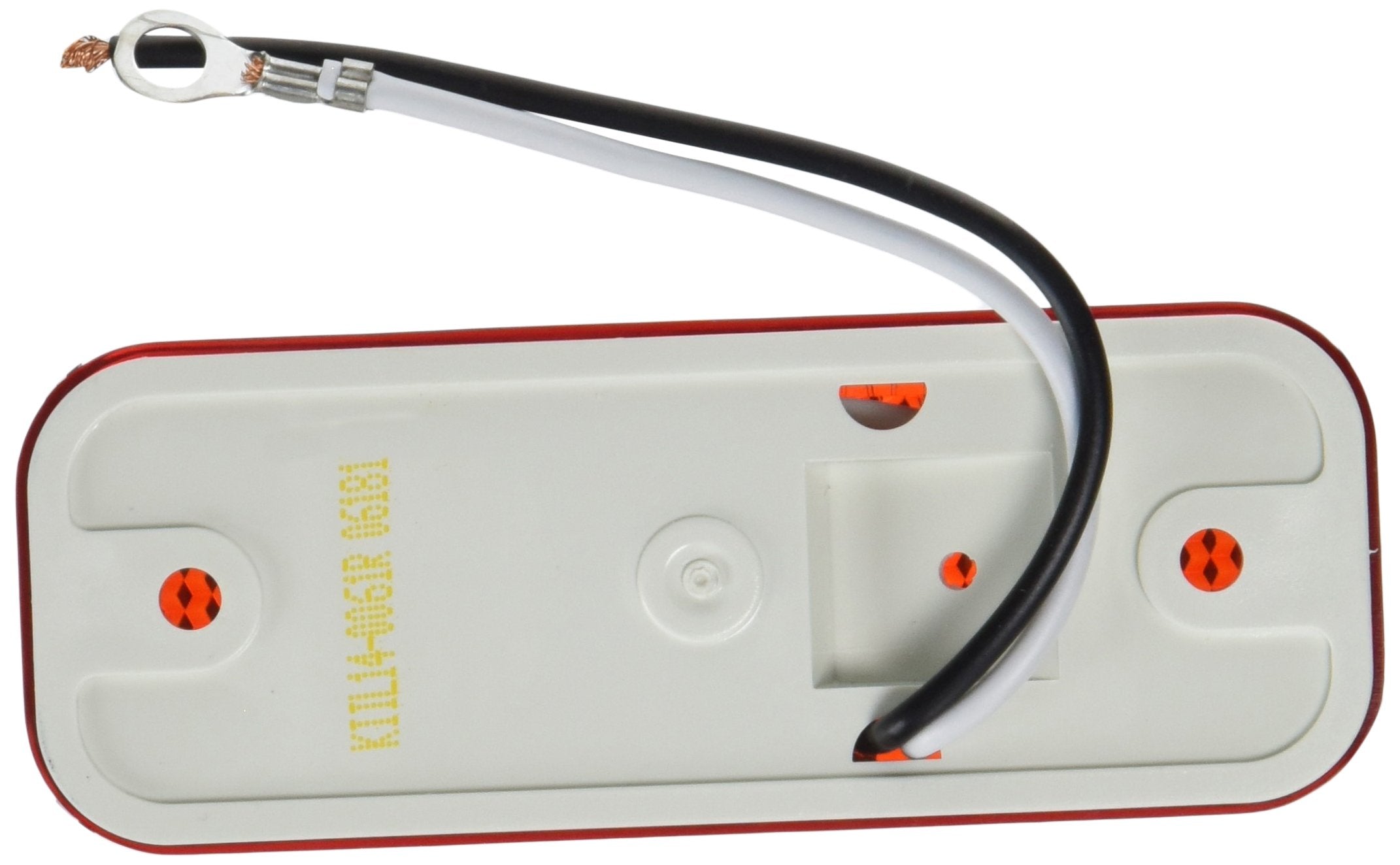 Diamond Group 52719 Weatherproof Red 4" x 1.5" LED Marker Light with Reflector