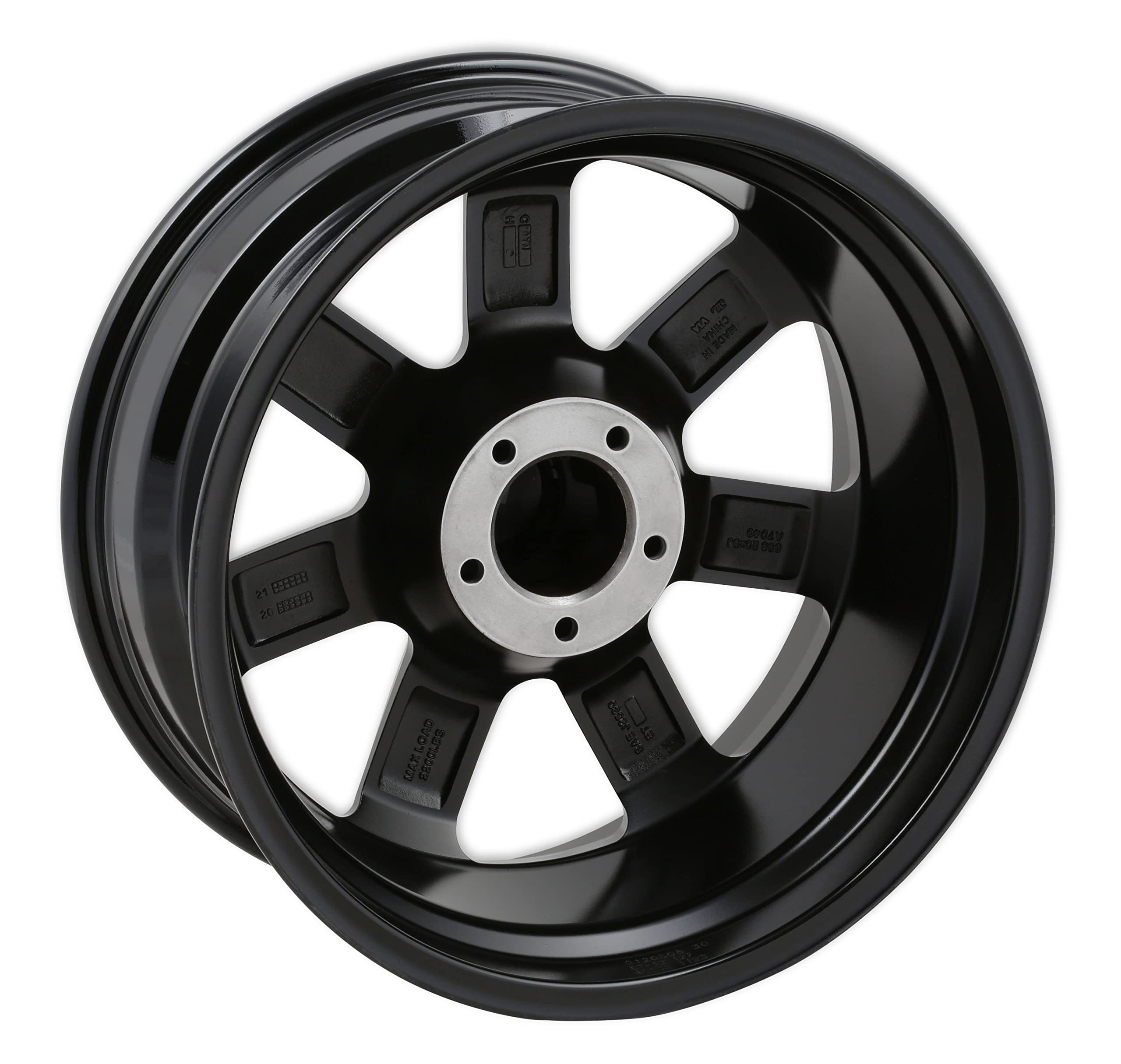 885 Series REV Wheels 885M-2907312 - 20x9-4.53 bs - 5x5/5x127 -Black/Machine Lip