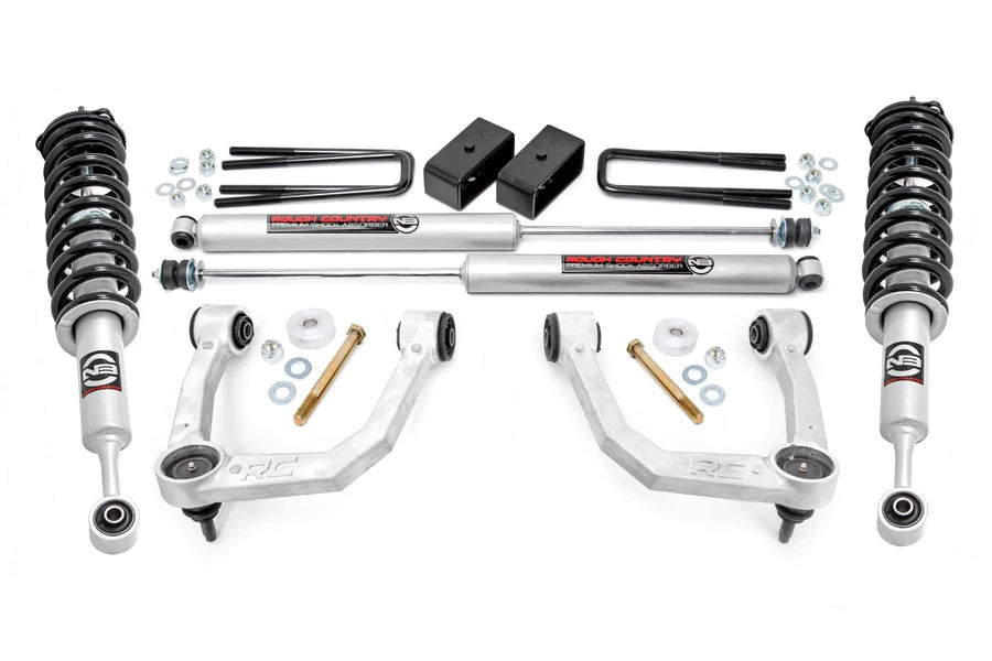 3.5" Rough Country Bolt-On Lift Kit w/N3 Struts for 2005-2023 Tacoma - 74231