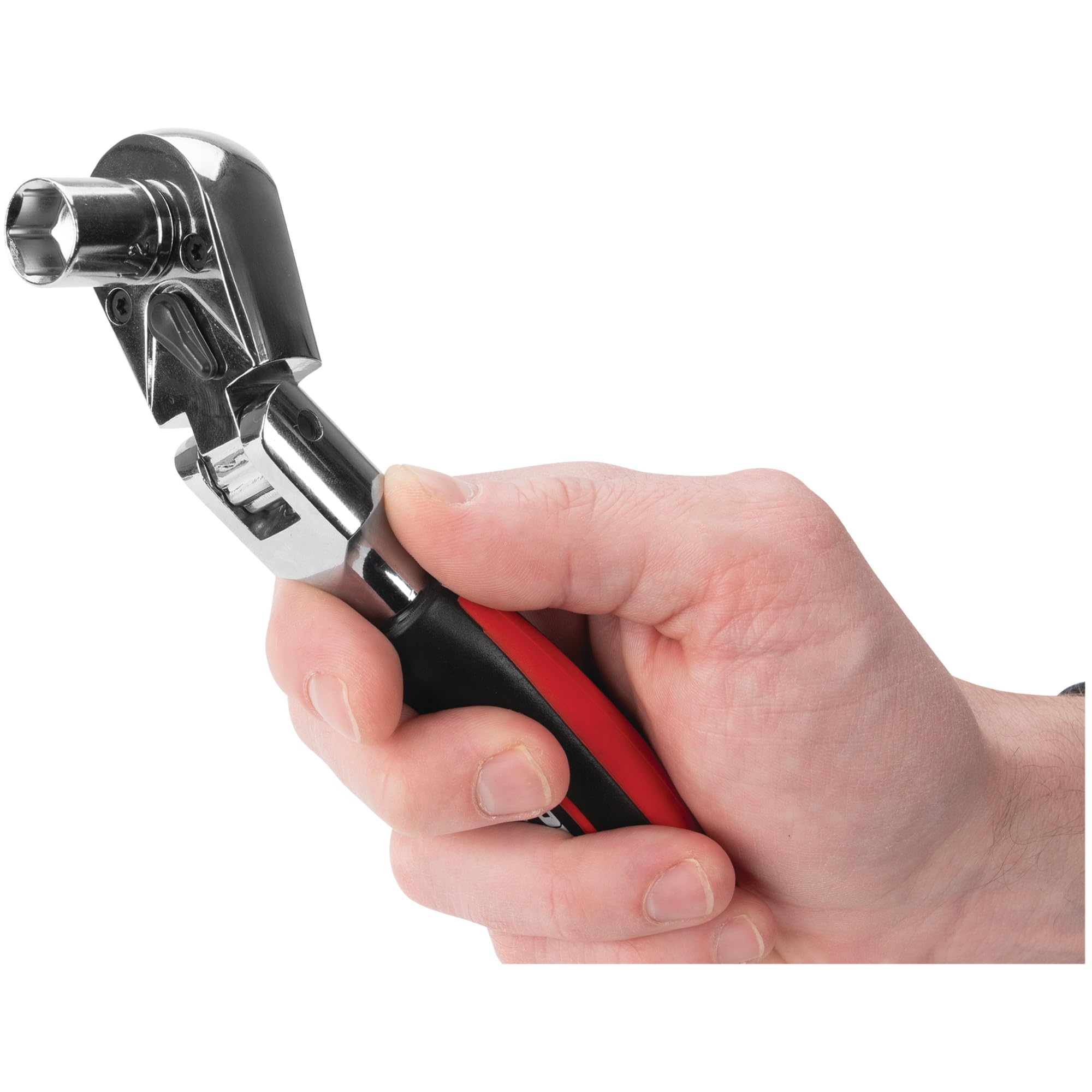 W9116 Performance Tool 1/4-Inch and 3/8-Inch Dual Drive Flex Head Stubby Ratchet