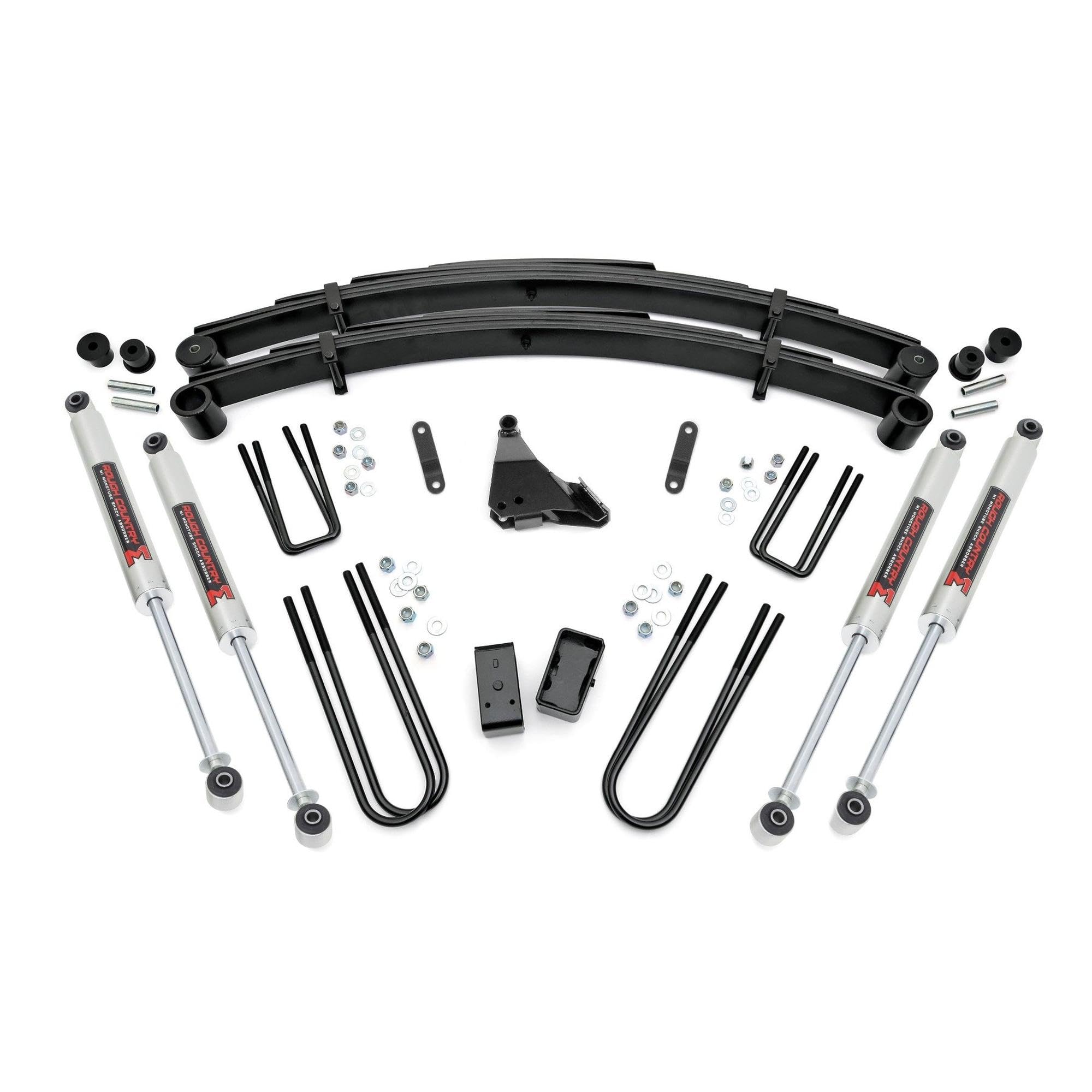4" Rough Country Lift Kit w/M1 Shocks for 1999-2004 Ford Super Duty 4WD - 49540