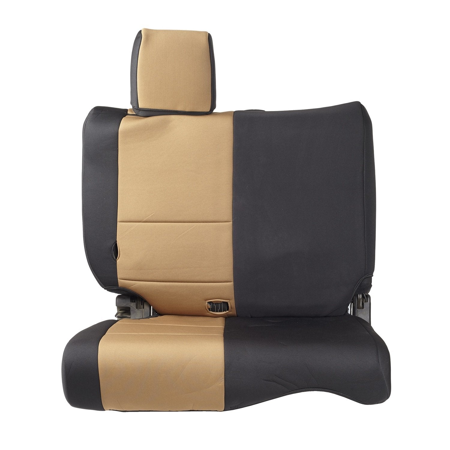 Neoprene Tan Smittybilt 46524 Rear Seat Cover