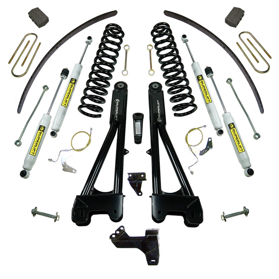 SUPERLIFT RealTruck SUSPENSION 6" Lift Kit for Ford F-250/F-350 | Complete Lift Kit with Front & Rear Shadow Series Shocks and Replacement Radius Arms | K983 | Fits 2008-2010 Ford F-250 / F-350
