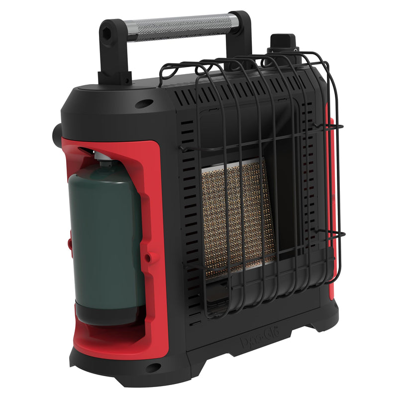Dyna-Glo Portable Propane Heater 10K BTU Grab N Go - Red