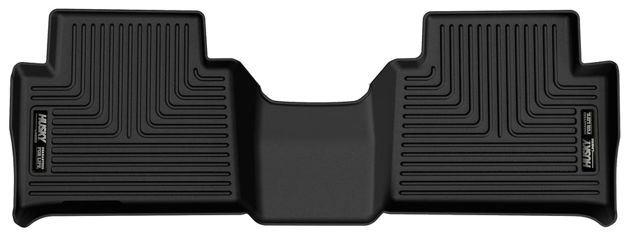 Weatherbeater Husky Liners Floor Mats | Fits 2024-2026 Chevrolet Colorado & GMC Canyon Crew CAB ONLY | 2nd Row, 1-pc Black - 19251